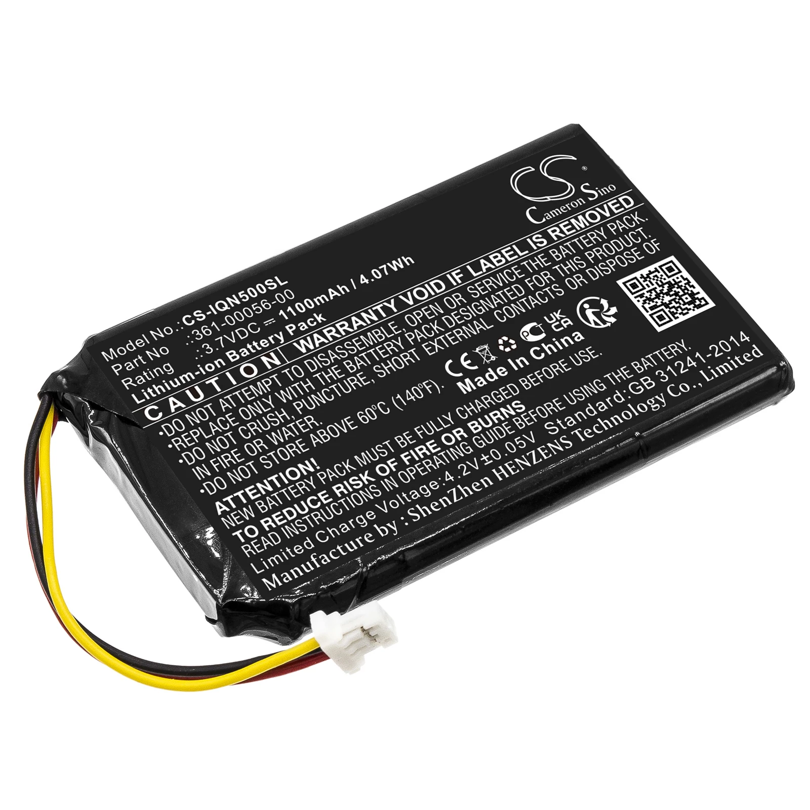 1100mAh 3.7V 4.07Wh GPS,Navigator Li-ion Battery for Mitac 523450A1 Mio Spirit8500LM,for Garmin 361-00056-00 361-00056-50 Nuvi30