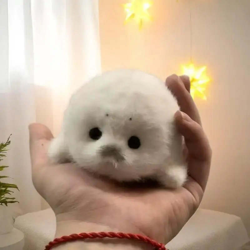 New Cute Baby Seal Doll Plush Toy Pendant Simulation Ocean Toy Souvenir Seal Pendant Gift Doll Bag Pendant - view 5