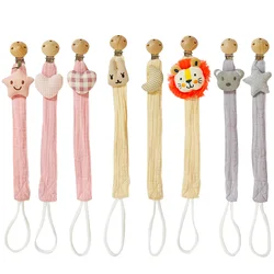 1PCS Cute Baby Pacifier Clip Chain Dummy Holder Soother Pacifier Clips Strap Nipple Holder Infant Feeding Babies Accessories