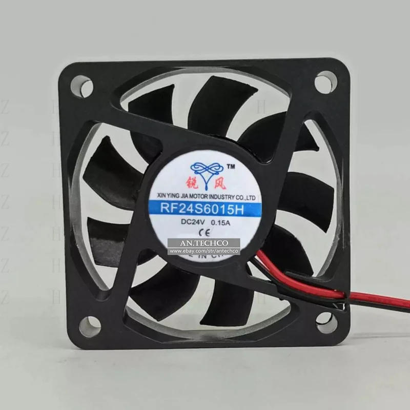 

ZZZZ FOR RF24S6015H 24V 0.15A 6CM Inverter Electrical Cabinet Cooling Fan