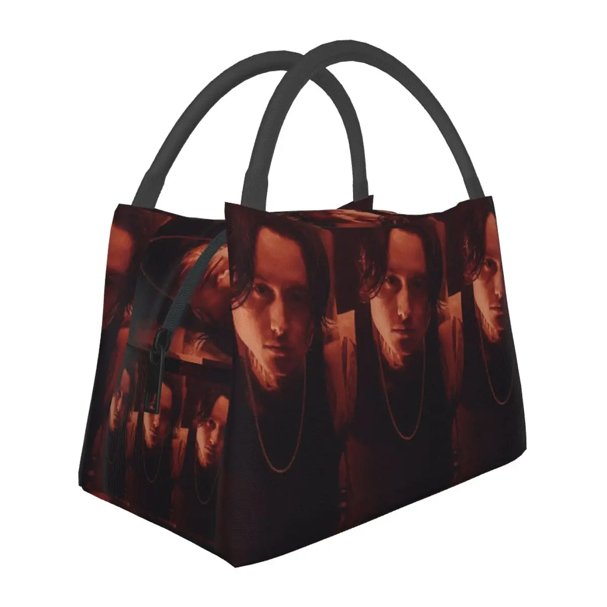 

Сумка для обеда Bad Omens Noah Flannel Rock Music для женщин, контейнер для хранения продуктов для пикника, термосумка-холодильник для еды