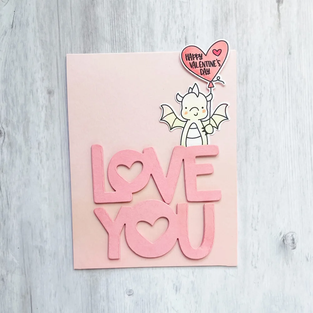 Flags Confetti And Celebratory Sentiments Stamp and Cutting Dies Cherry On Top Clear Stamps For DIY Scrapbooking Decoration