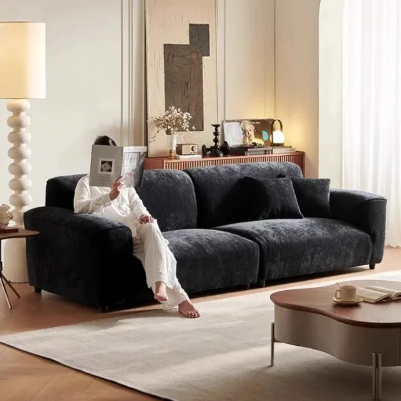 

Легкий роскошный дизайн, минималистичный диван для гостиной, ретро-эстетика, гостиная, прямой отдых, ленивый Sillon Cama, мебель для входа