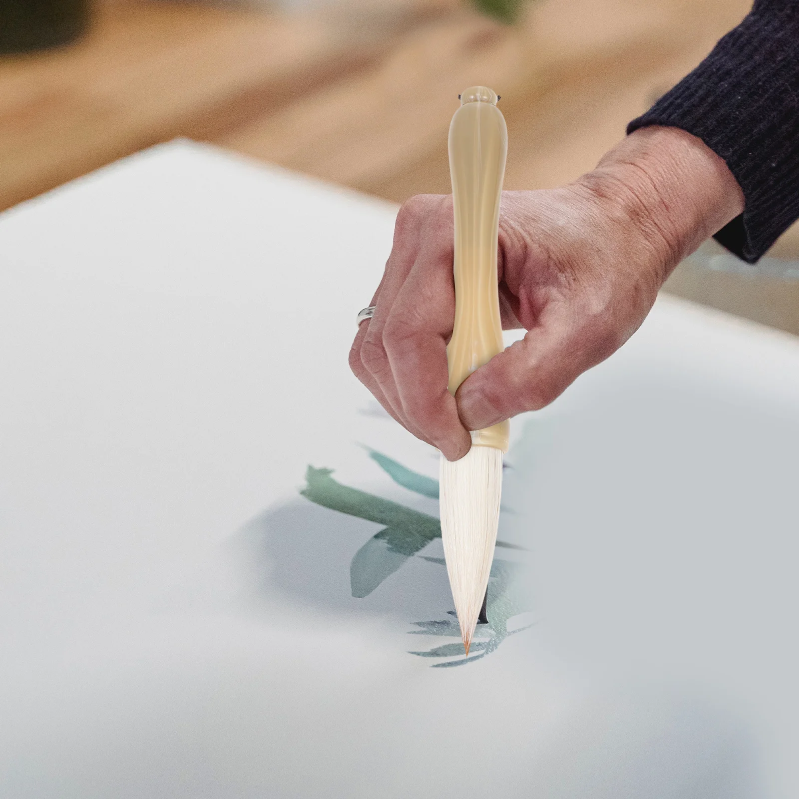 

Writing Brush Chinese Calligraphy Paint Pen Painting Kanji Brushes and Stationery