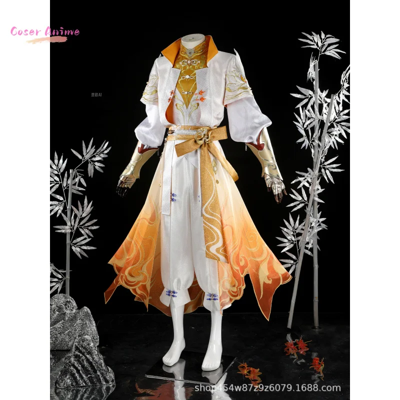 

Game Naraka: Bladepoint Lyam Liu Cosplay Costume Uniform Halloween Carnival Party Christmas Play Role Clothes Clothing