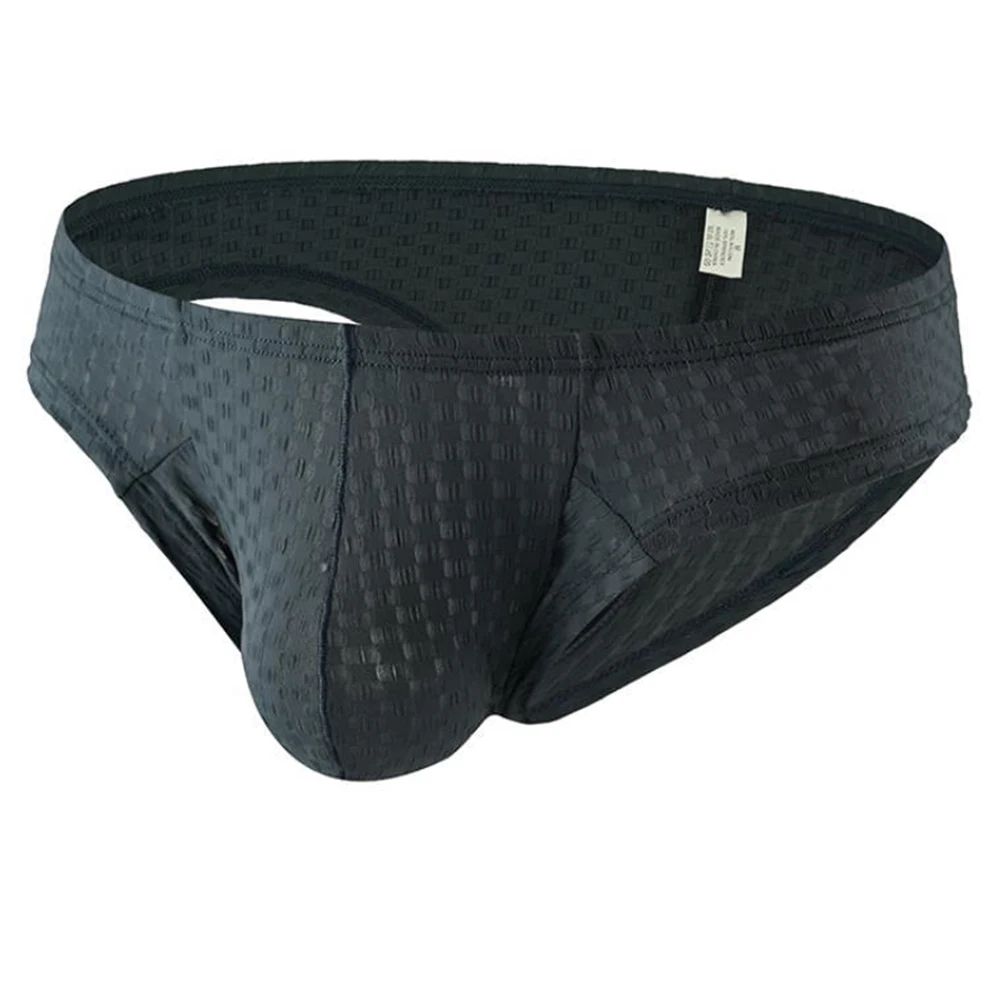 

Мужские эротические стринги с Т-образной спинкой для геев, сексуальные трусики с низкой посадкой и U-образной выпуклой сумкой, жаккардовые эластичные быстросохнущие трусики из ледяного шелка, Homme с открытой попкой