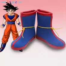 Sapatos de cosplay son goku, botas de cosplay de anime kakarotto, sapatos para festa de halloween, tamanho grande, feitos sob encomenda