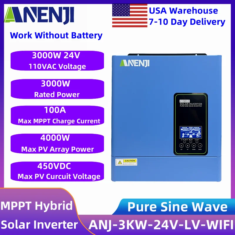 3KW 110V 120V Hybri…