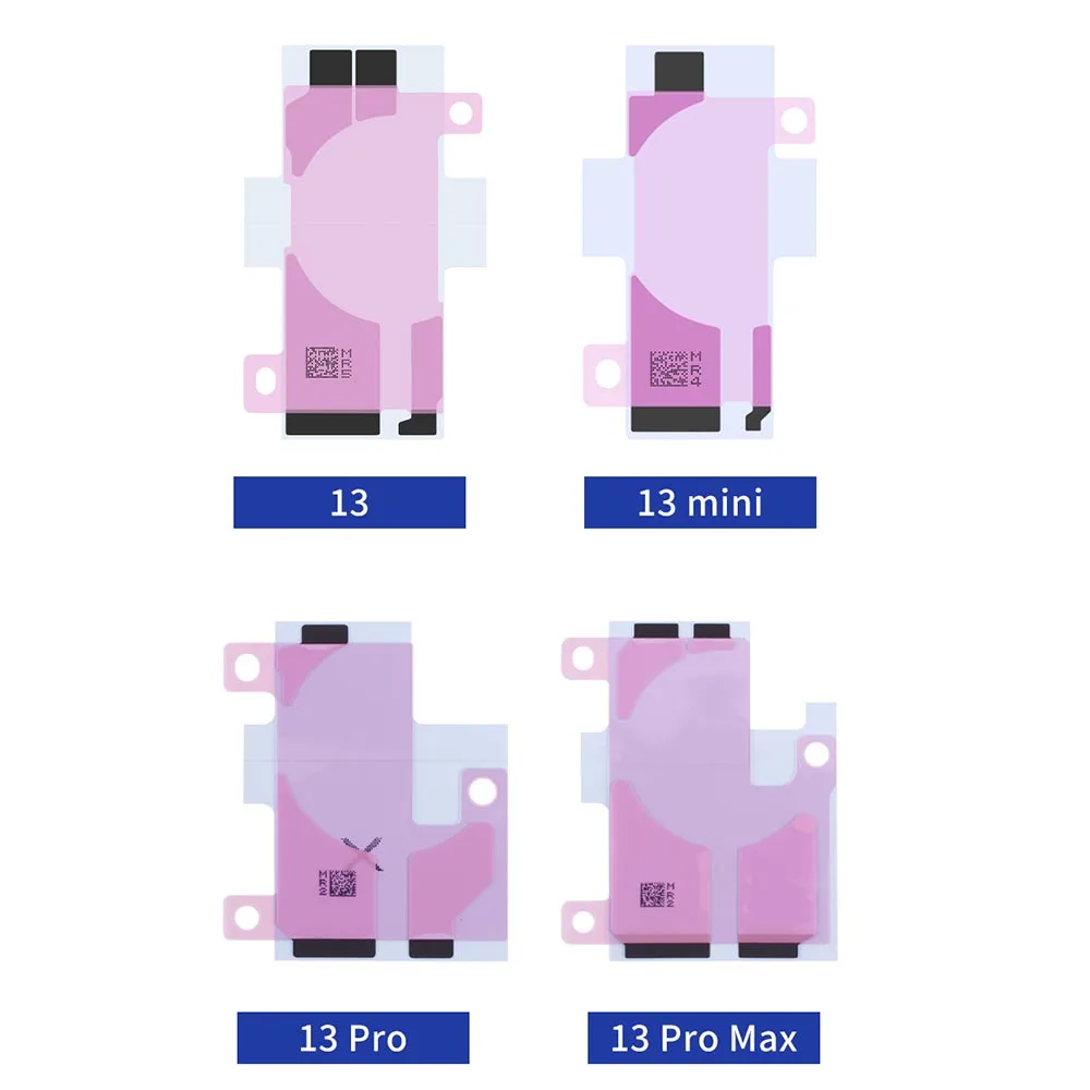 Battery Sticker Adhesive Glue Tape Strip For iPhone 16 15 14 13 12 11 Pro Max 8 Plus X XR XS Battery Repair Replacement Parts