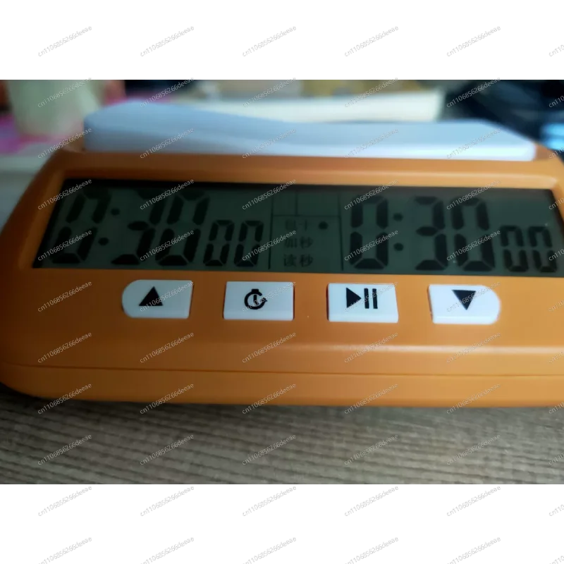 Go & Chinese Chess – Competition Clock with Pause Function, 2-in-1 Count Up/Down Timer for Board Games