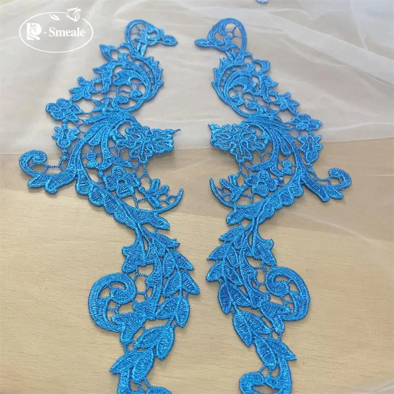Europäischer Stil, wasserlösliche Spitzenstickerei für Hochzeitskleider, Bildapplikation, handgefertigte DIY-Spitzenkleidungszubehörteile – Detail 7