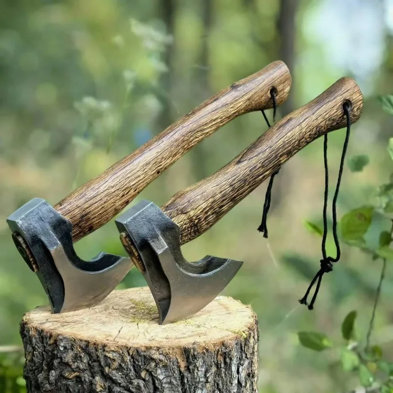 Hacha de mano profesional, suministros de acampada, hacha para dividir madera, hacha táctica, accesorios de supervivencia, hacha de carpintería para leña