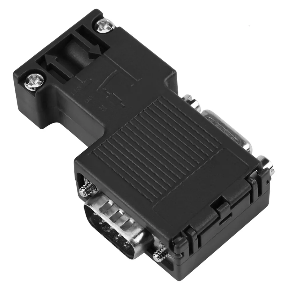 90° Angle Profibus Bus Connector 24V Voltage Model 6ES7 972-0BB12-0XA0 DP Connector With Cable Interface Field Bus Connector