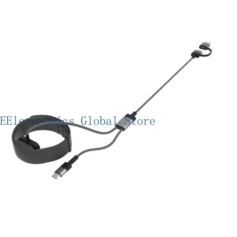 462B Type C Cord 2 Pin Power Cable for Glasses Charging Case