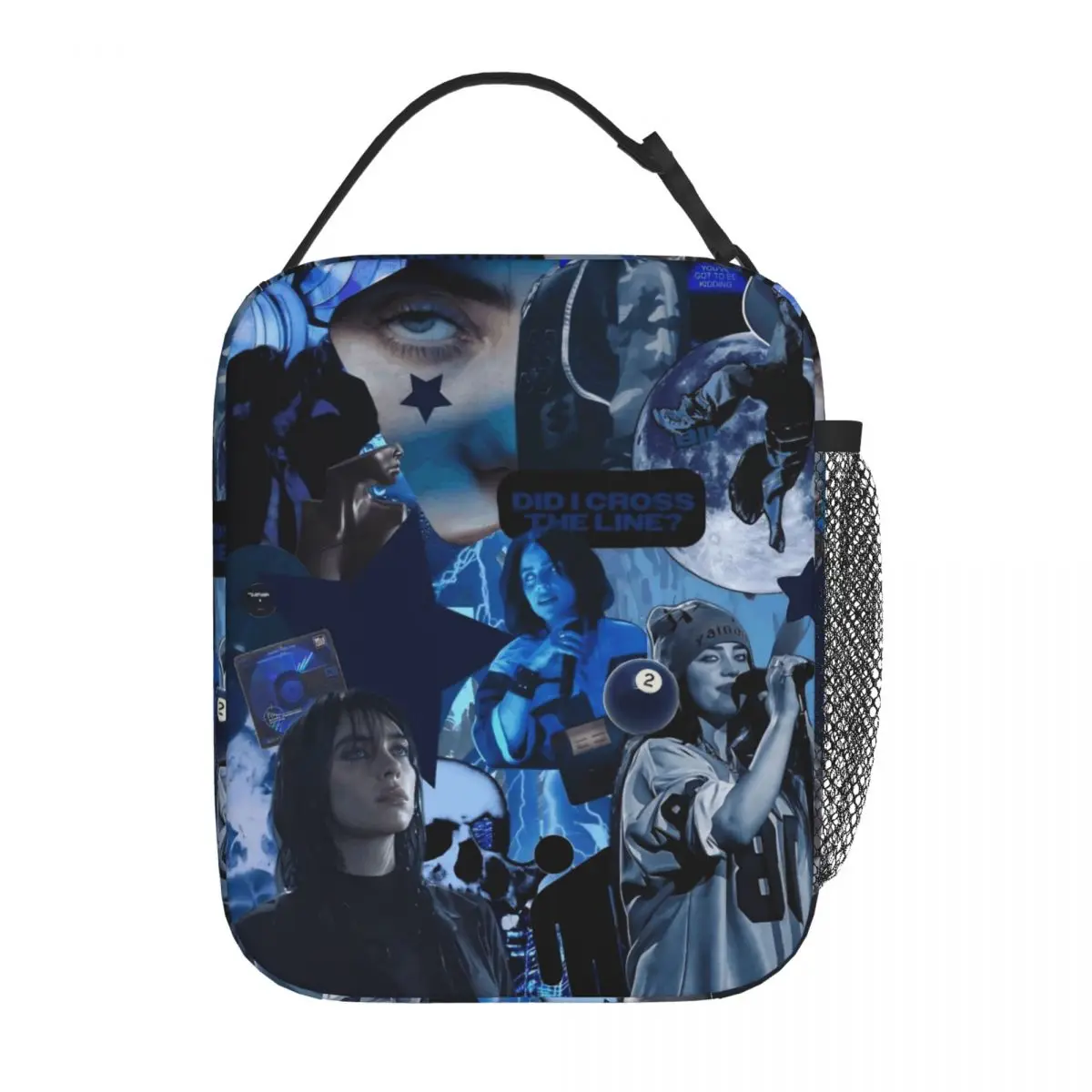 【Billieeilish】Eilishfragrance lunchbox B-Billie-Girl E-eilish Insulated Lunch Bags Cooler Bag