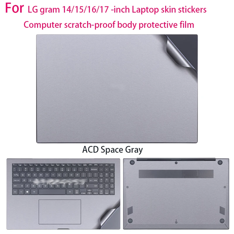 

Защитная пленка для корпуса ноутбука LG Gram Pro16 2026 2025, наклейка-скин для ноутбуков 16Z95U-G/K, 16Z90TP/16Z90TS, защитная пленка для корпуса компьютера 16Z90SP, виниловая пленка