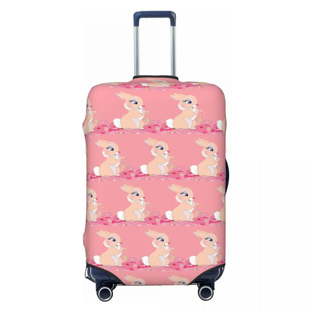

Custom Bambi Rabbit Cartoon Animes Luggage Cover Fashion Suitcase Protector Covers Suit For 18-32 inch
