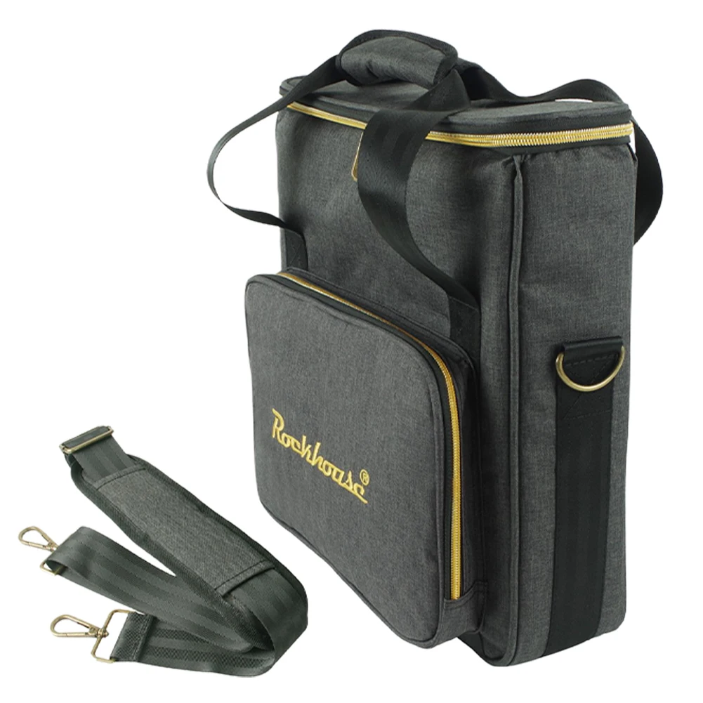 Vinyl Records Draagtas Grote Capaciteit Vinyl Records Opslag Handtas Multi-Pocket Dikker Gewatteerde CD Tas voor Muziekliefhebbers Gift