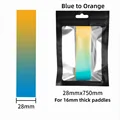 Blue to orange