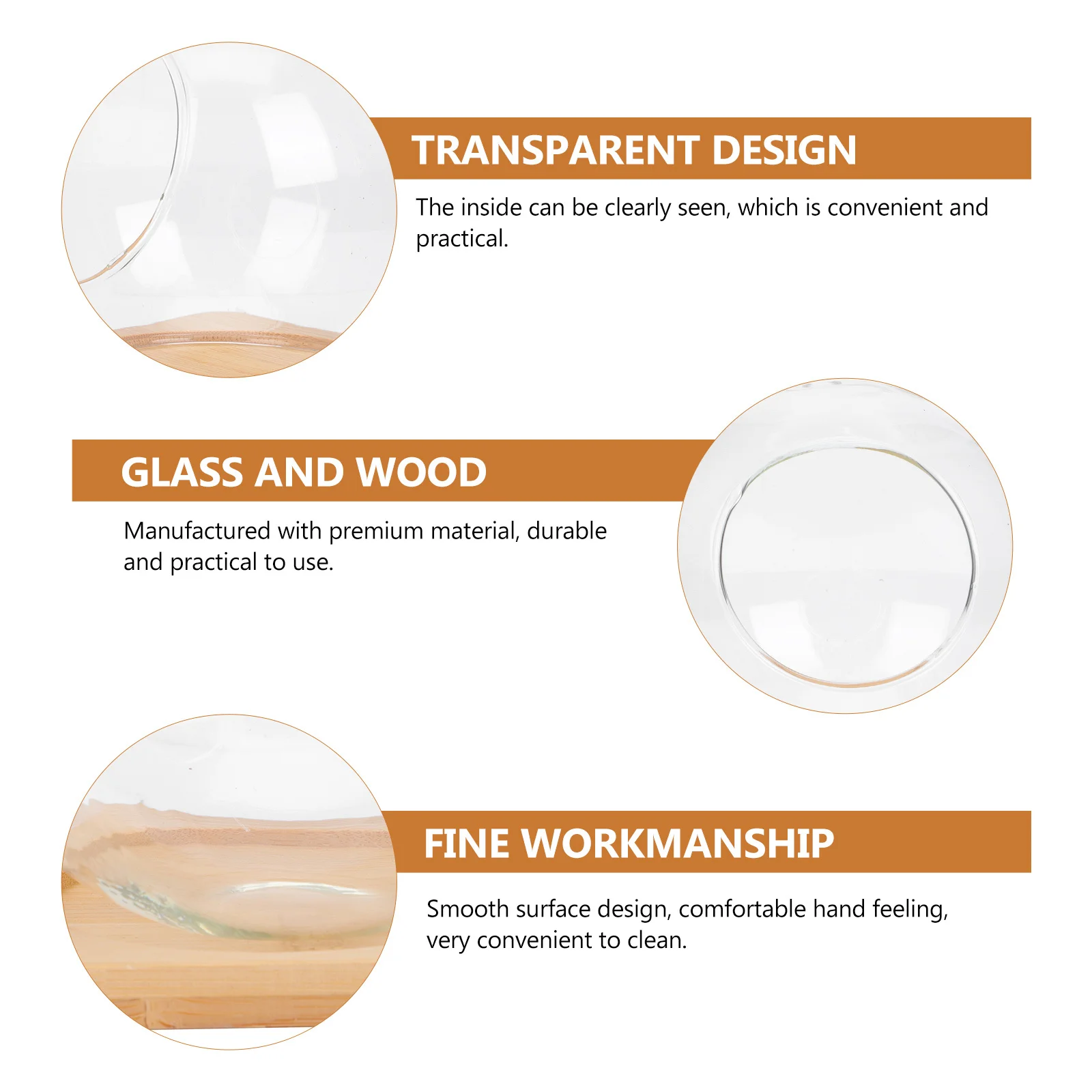 

1Set Micro Landscape Double Slant Mouth Glass Bottle Transparent Decor Glass Succulent Vase Home Hotel Dining Room Decorative