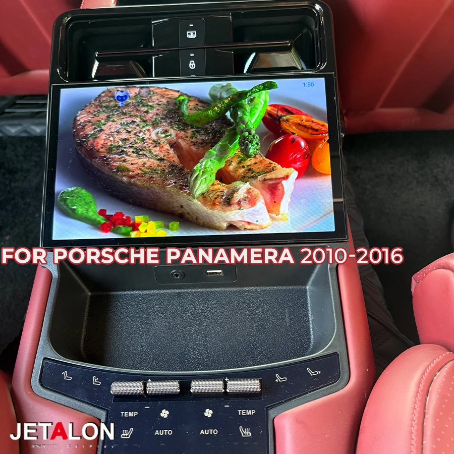 

9inch Android15 Rear Air Conditioning Touch Screen For Porsche Panamera 2010- 2017 Multimedia BT Wireless Carplay Android Auto