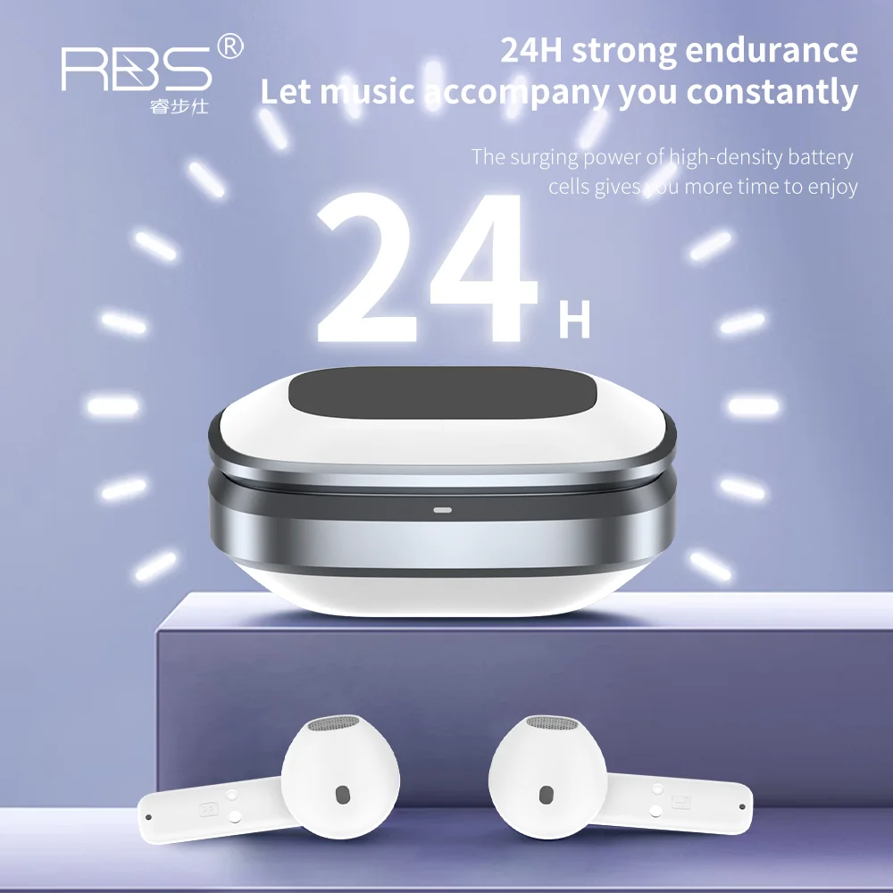 Space UFO TWS Bluetooth earphones EP102Pro Open Ear Bluetooth Earphones Waterproof Wireless Headset Headphones 360° Tws Earbuds