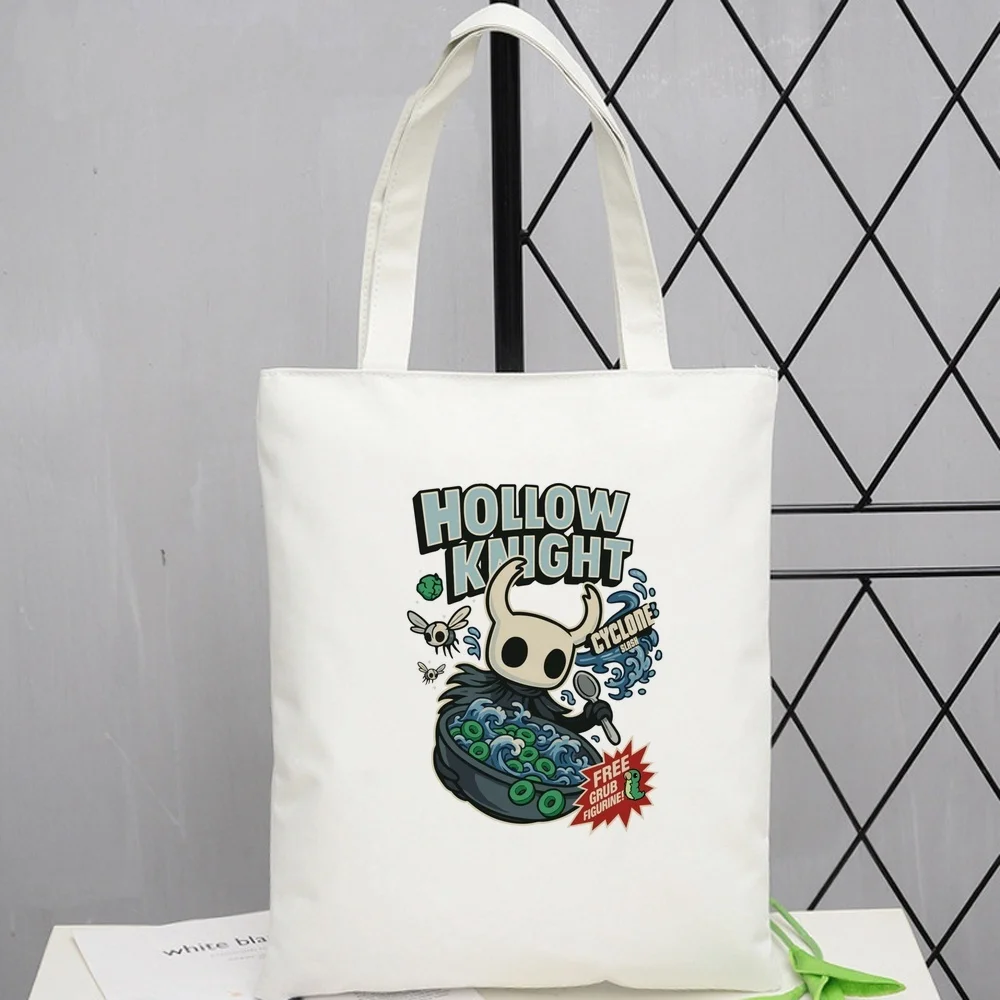 Hollow Knight tote bag canvas  sac cabas totebag shoulder  shopper woman