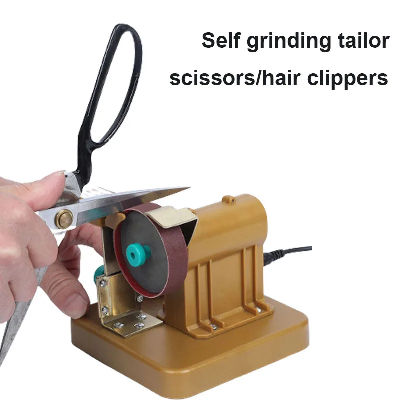 

Hairdresser Self Grinding Tailor Scissors/Hair Clippers Machine Flat Cut Pet Tooth Scissors Electric Sharpener Grinding Tools