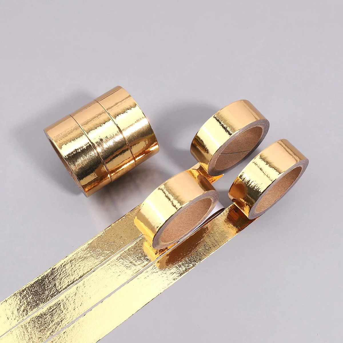 

15mm*5m Washi Tape Diary Decoration DIY Masking Adhesiva Scotch for Scrapbooking Supplies Party Gift Gold/Silver/Rose Gold