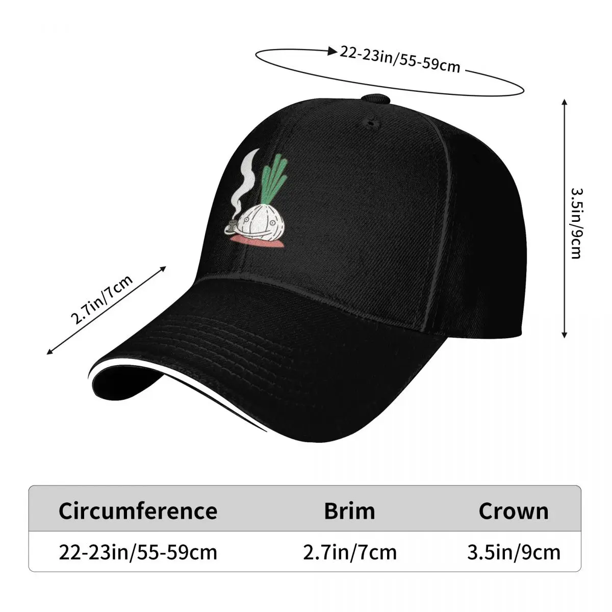 Louise's Onion Cocoa Baseball Cap New In Hat fun hats Caps Male Women's