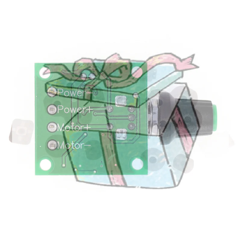 Mini 1803BK DC Motor Speed Regulator Controller Module 1.8V-15V Adjustable Governor Switch For LED Light Brightness Controlling