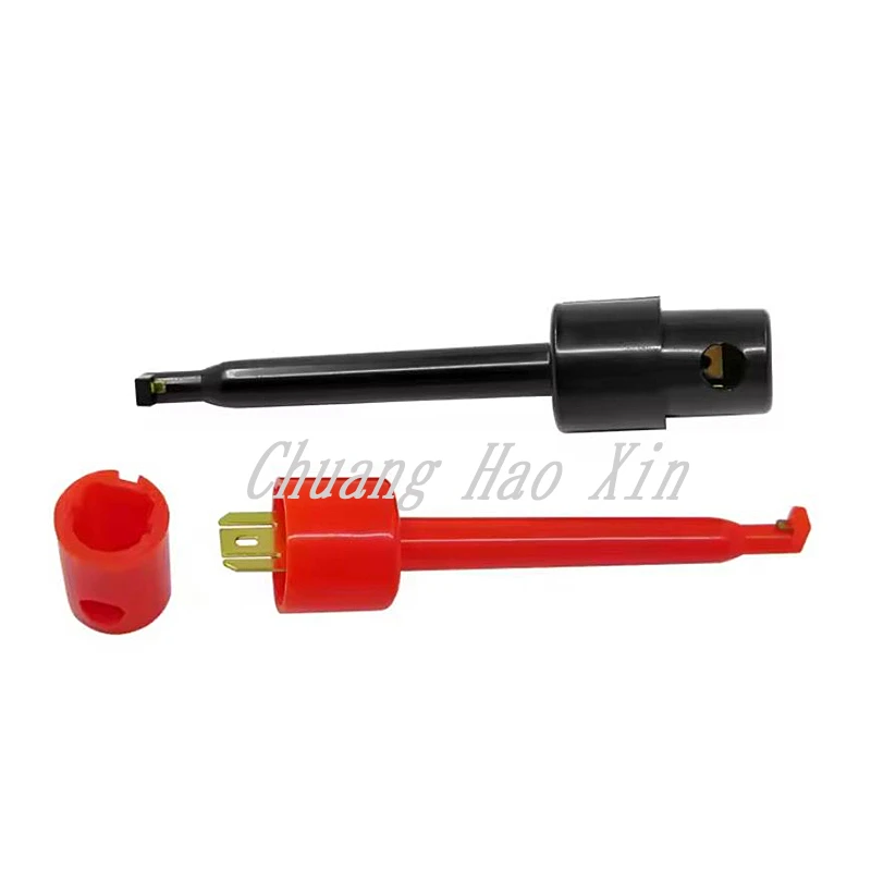 Multimeter Part Colorful Electrical Testing Hook Clip Grabber 5 color 2 Test Probe SMT / SMD Round Colored Single Hook Test Clip