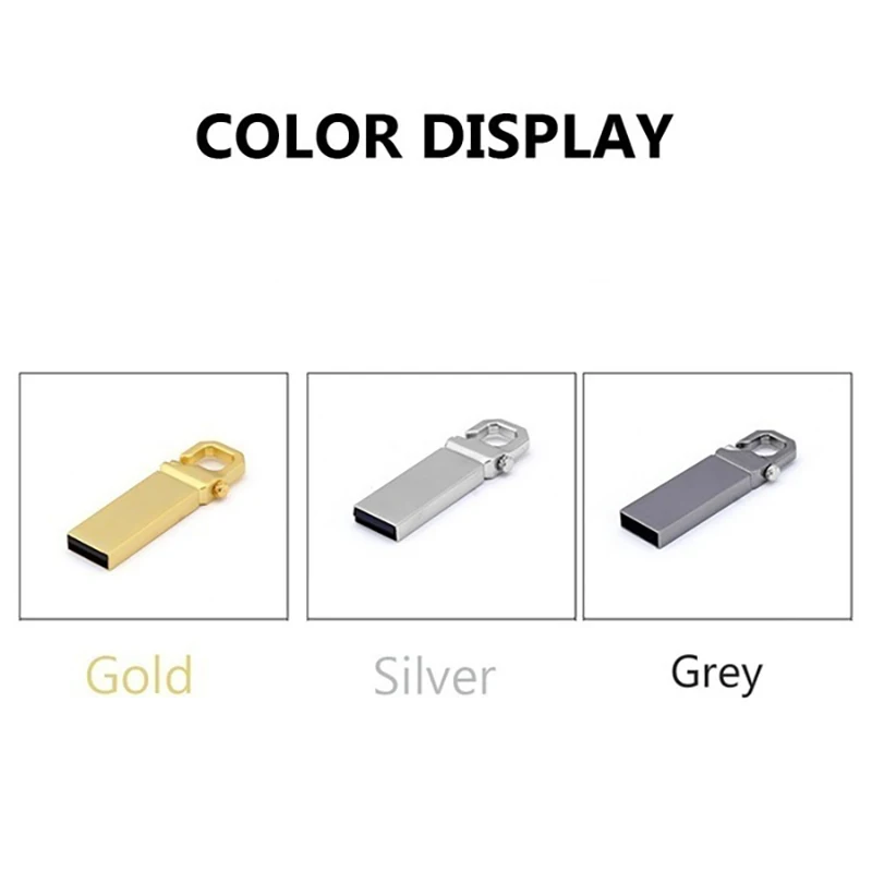 Usb Flash Drive 3.0 2TB 1TB Pen Drive Metal U Disk Memoria Cel Usb  2TB Memory Stick Gift For Phone /PC/Car/TV Free Logo