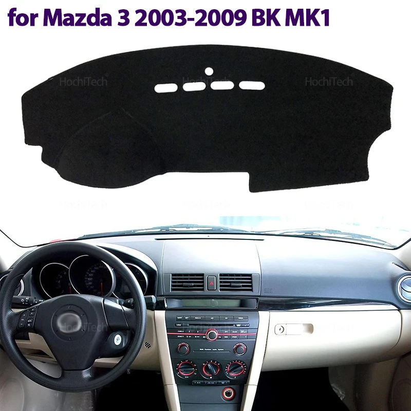 Armaturenbrett-Abdeckung, Schutzpolster für Mazda 3 BK, Mazda 3 2003–2009, MK1, Autozubehör, Armaturenbrett, Sonnenschutz, Anto-UV-Teppich