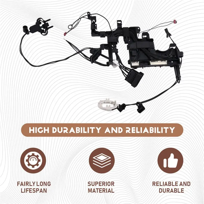 مجموعة أسلاك المصباح الأمامي A11M-63117355073 بدون أسلاك اختبار إضافية لسيارات BMW F32 X5 X6 F10 LCI