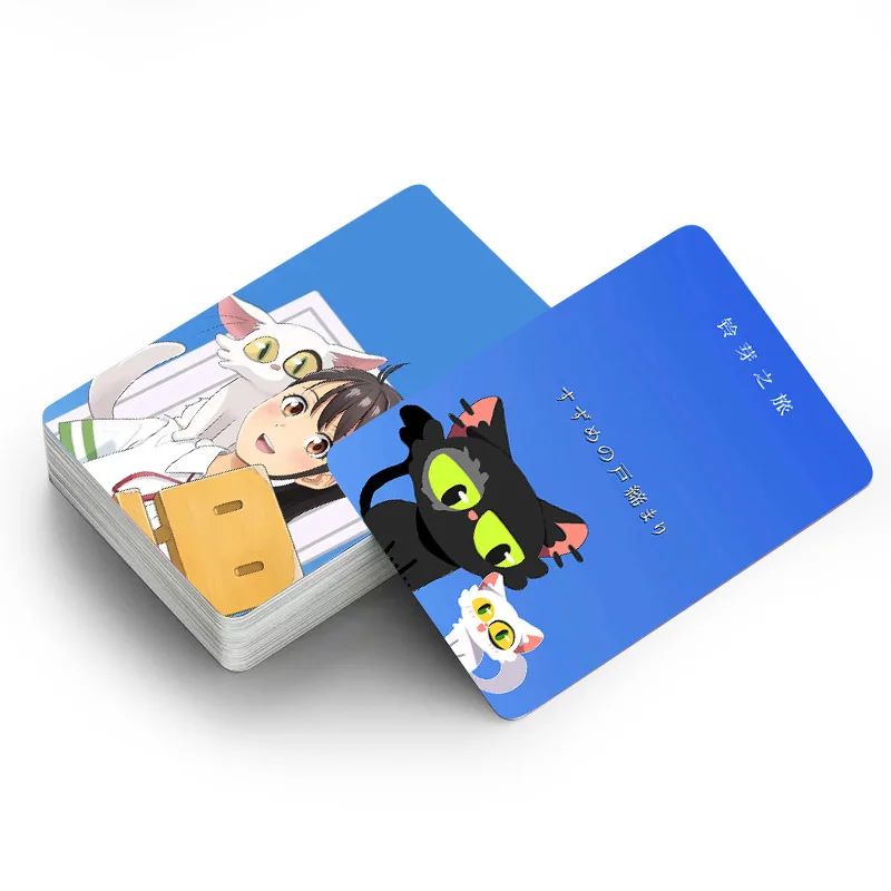 30pcs Suzume No Tojimari Lomo Card Stickers Postcard Japanese Anime Collection Gift For students' supplies