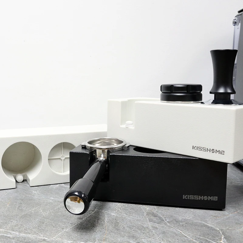 Coffee Tamping Station Distributor Tamper Set For 51mm 54mm 58mm Espresso Portafilter Coffee Tamper Stand Barista Accessories