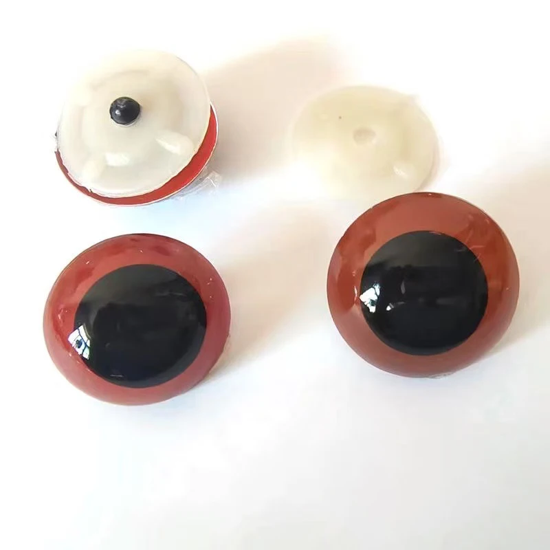 20pcs/lot 40mm Safety Eyes Brown With Locking Washers For Teddy Bear Doll Animal Puppet Crafts
