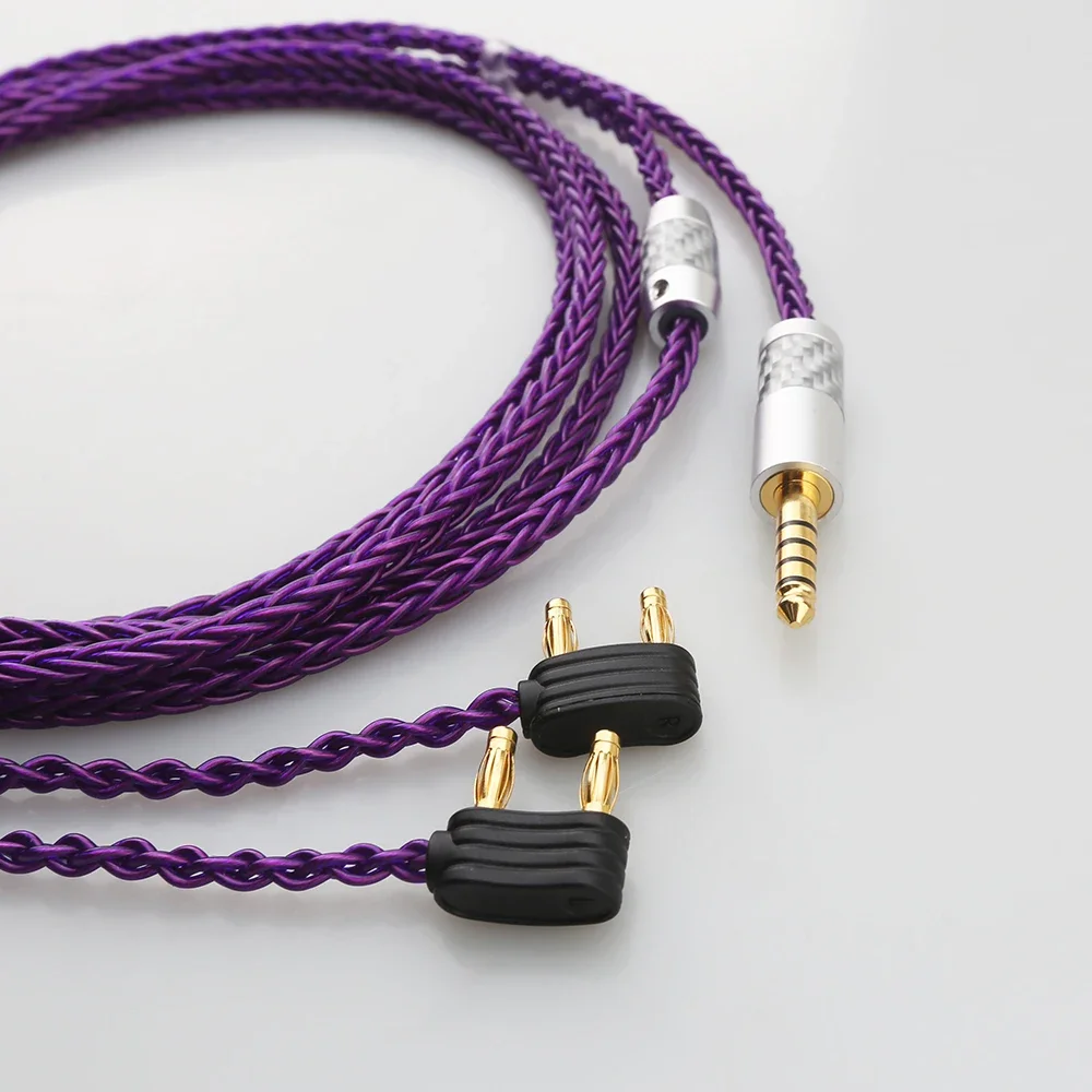 Cavo per auricolari placcato argento HIFI da 3,5 mm 4,4 mm XLR per cuffie austriache 800s ud701 The Composer