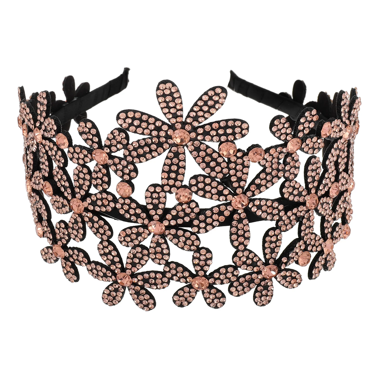 

to Weave Hair Accessories Bride Headband Rhinestones Fashion Headbands for Women