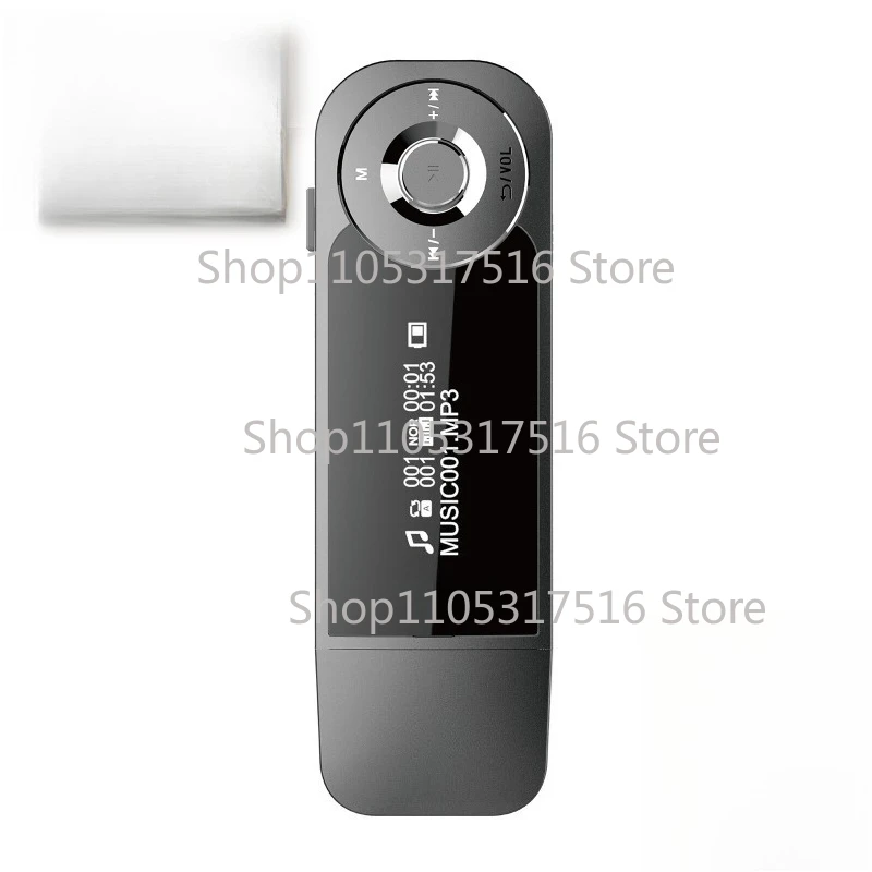 For Philips SA1208 Mini MP3 Player with Clip 8GB Direct USB Digital Player FM Radio