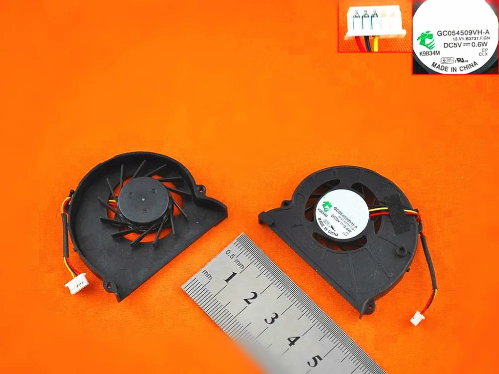 New Laptop Cooling Fan For Lenovo For ThinkPad X201T Version 2 PN: GC054509VH-A CPU Replacement Cooler/Radiator