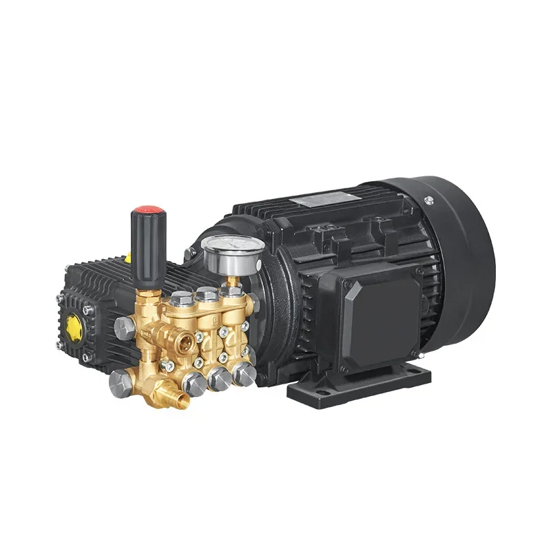NF Brass Triplex Plunger Pump Motor unit High Pressure Washing Machine 11-74LPM 120-330bar 2.0-10KW Fog machine Misting Humidifi