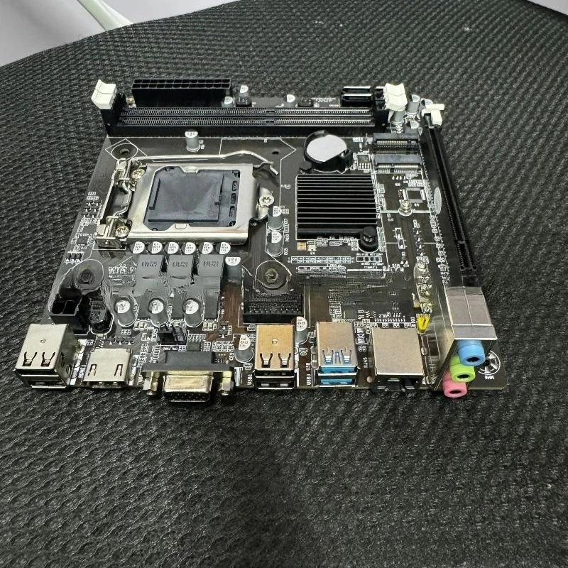B75 Mini ITX Desktop Motherboard, 17*17cm Compact Size LGA1155 Mainboard Support 2nd/3rd Gen CPU & DDR3 RAM
