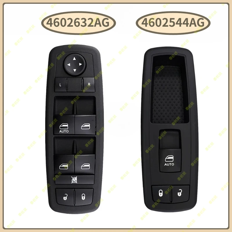 4602632AG 4602544AG Interruptor Eléctrico Maestro para Ventanas de Auto, Botón de Control del Elevador de Ventanas para Dodge Nitro, Journey, Jeep Liberty