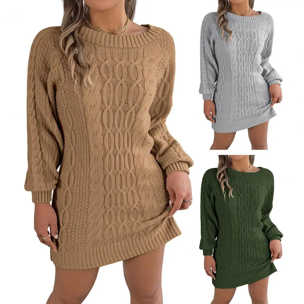 Korean Sweet Woman Dress 2025 Vestidos De Mujer Short Sleeve O-neck Tunic Solid Robe Femme Fashion Knitted Bodycon Mini Dresses