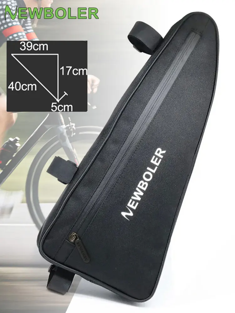 AliExpress NEWBOLER Waterproof Cycling Bag Bicycle Triangle Bag Bike Frame Front Tube Bag