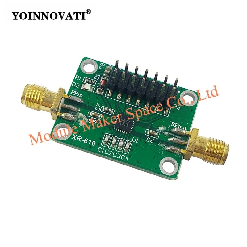 HMC472 Wideband 1MHz-3.8GHz RF Digital Attenuator Module with 20dBm Power, 0.5dB Steps, Low Loss, and Programmable Interface