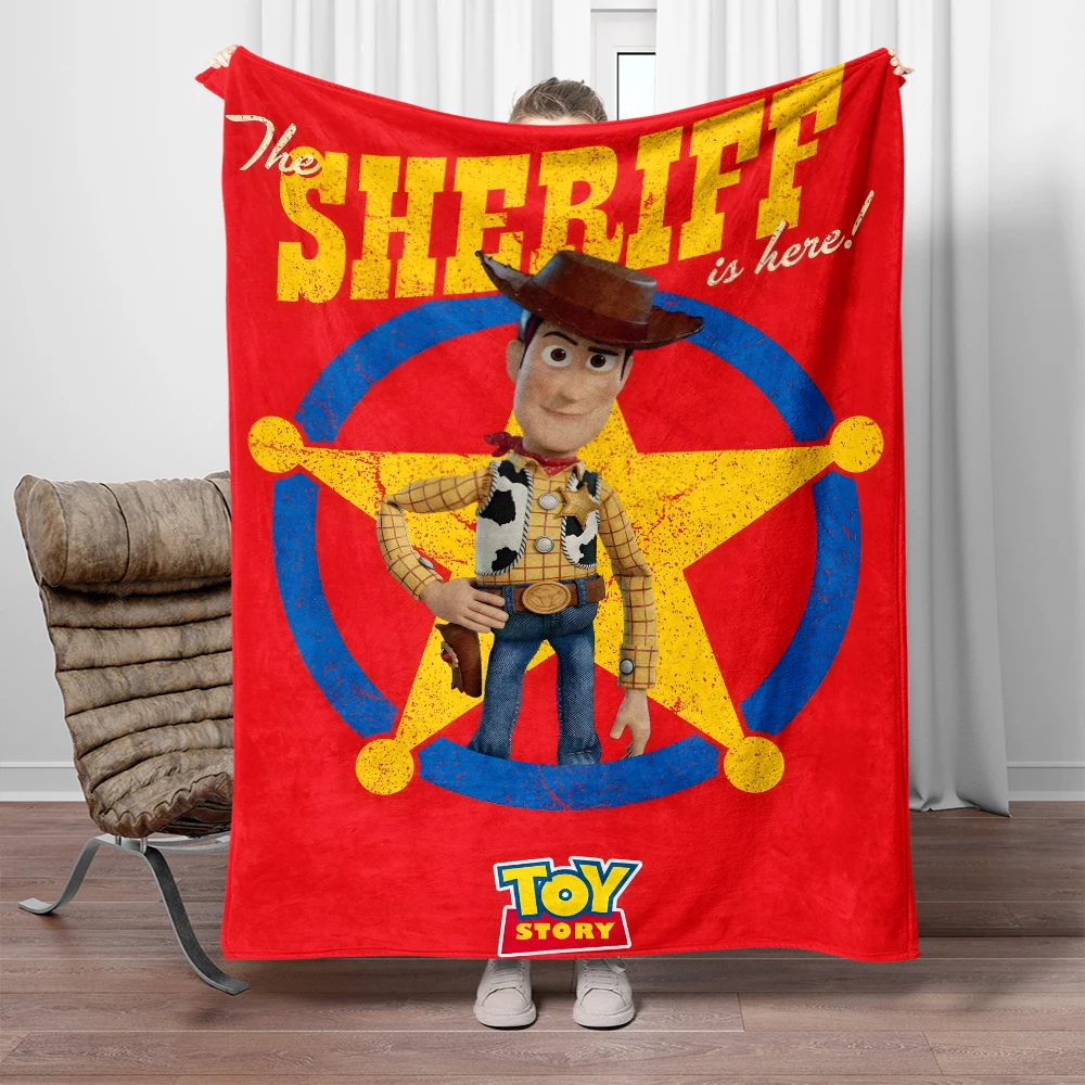 Toy Story the hottest anime Cartoon Blanket. Seasonal blankets. Used for sofas, beds, living rooms, travel picnics,  blankets,