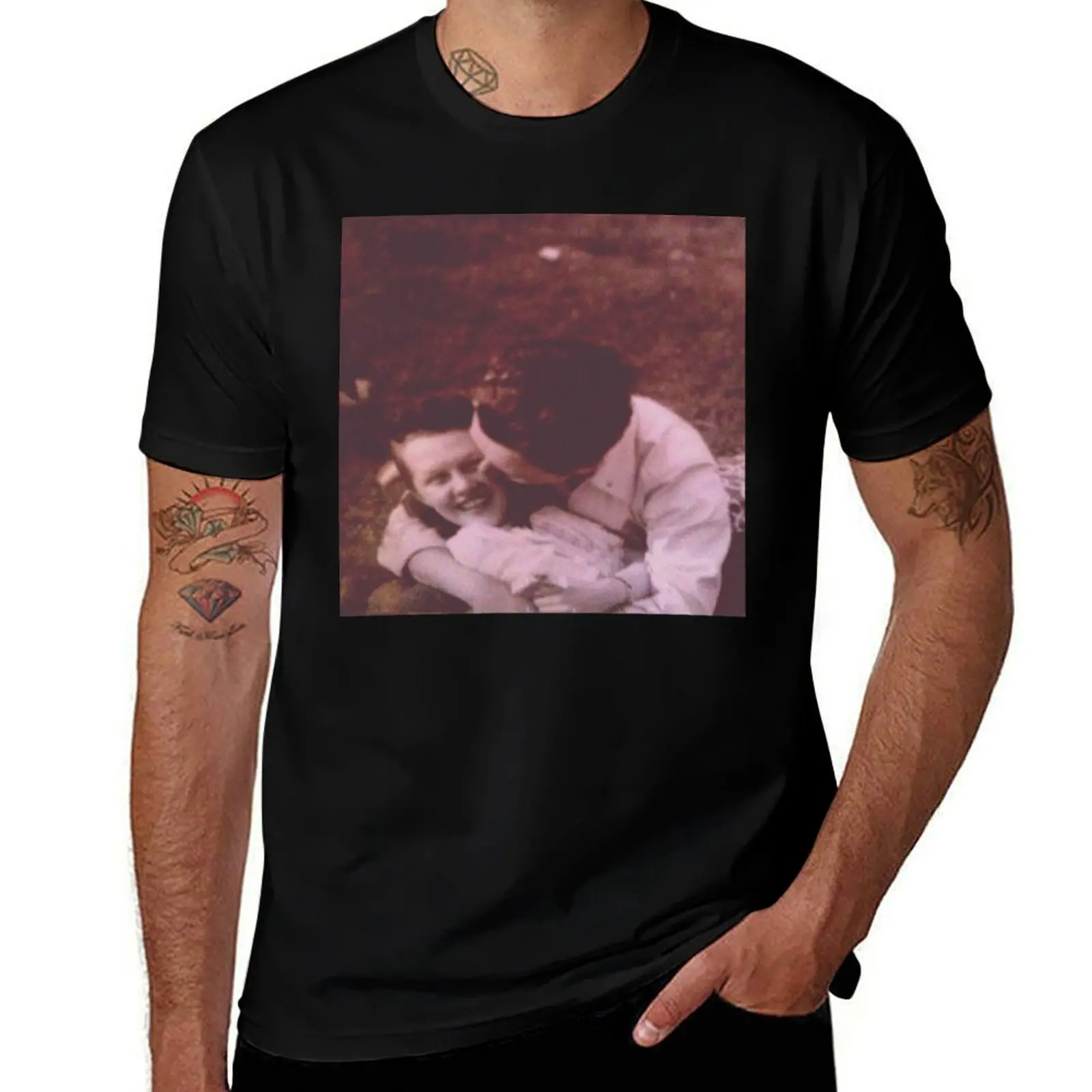 Current Joys New Flesh Album Cover T-Shirt Plus Size All Match Tee Shirt T-Shirt